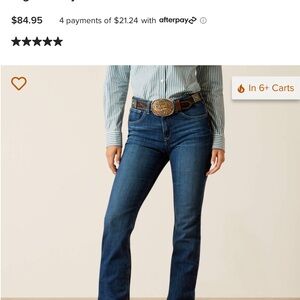 Ariat Lydia High Rise Bootcut Jean LONG